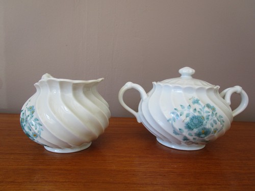 Sucrier cremier porcelaine - sucrier,