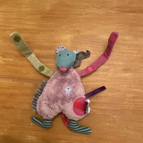 Doudou peluche souris moulin - doudou,