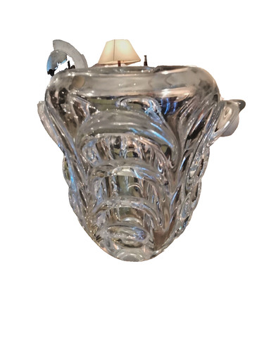 Vase cristal signé val - vase,
