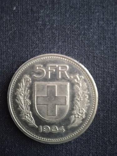 Pièce francs suisse - pièce, 5
