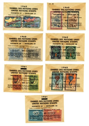 Timbres nations unies neufs - timbres,
