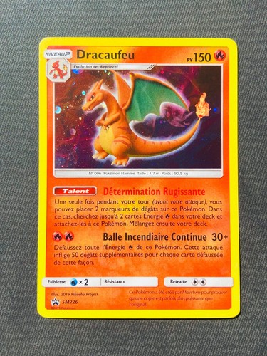 Carte pokémon dracaufeu sm226 - pokémon,
