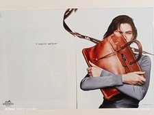 HERMES vintage Print Ad !! " Good Handmade Wallet "