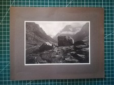 DD144 PHOTO TBE circa 1950 paysages de montagne - auteur inconnu