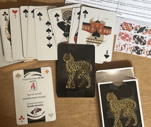 Jeu cartes trans - jeu, de