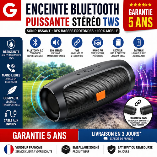 Enceinte bluetooth puissante - enceinte,