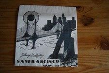 JOHNNY HALLYDAY SAN FRANCISCO REPRODUCTION DE LA POCHETTE DU RARE SP TURC 1967