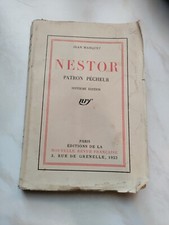 Livre ancien NESTOR Patron