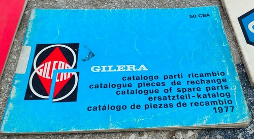 Gilera cba catalogo ricambi - gilera,
