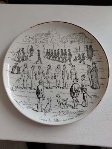 Assiette parlante vie - assiette,