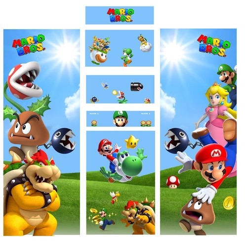 Stickers mario universel - stickers, pour
