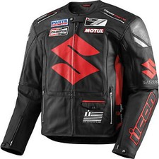 Suzuki Veste en Cuir de Moto
