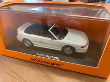 Minichamps maxichamps 940085631 FORD MUSTANG CABRIOLET – 1994 WHITE  1/43