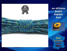 Paracorde Camouflage Bleu/vert