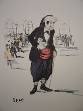 Lithographie originale de SEM