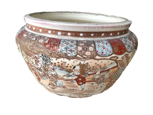 Cache pot japonais vintage - cache-pot,