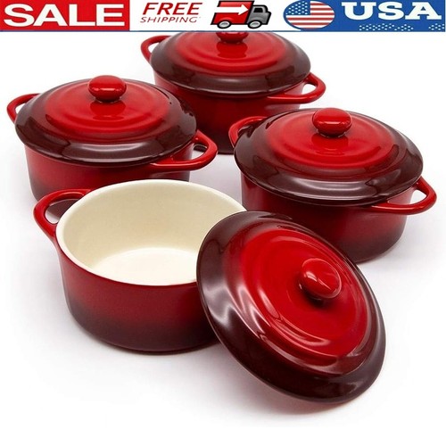 Mini cocottes ceramic bakeware - cocottes,