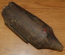 COFFIN ÉTUI PIERRE A AIGUISER  1900 ART POPULAIRE Montagne Ardéchoise oub