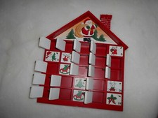 Noël CALENDRIER DE L AVENT EN BOIS VINTAGE COLISSIMO GRATUIT