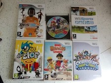 6 jeux wii et skylanders plus