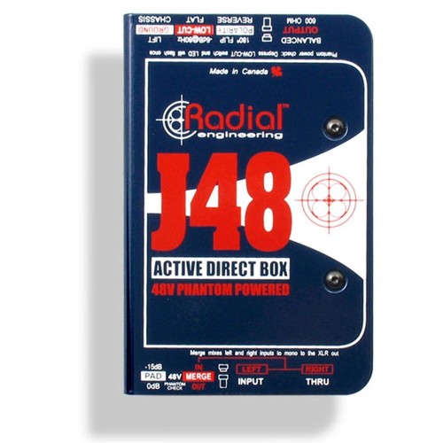 Radial engineering j48 mk2 48v - engineering,