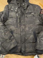 Doudoune Homme Aeronautica Militare Taille 52 Vera Plume