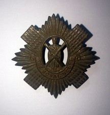 Insigne de Glengarry écossais pour volontaire du Royal Scots ww1 14/18 n°1