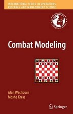 Alan Washburn Moshe Kress Combat Modeling (Poche)