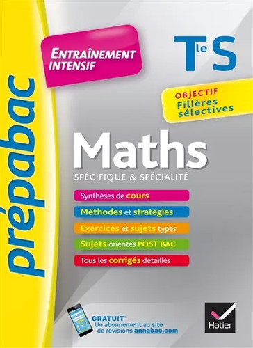 Maths tle spécifique - s, &