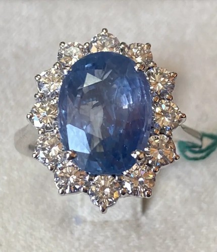 Anneau blanc 18kt diamants - anneau,