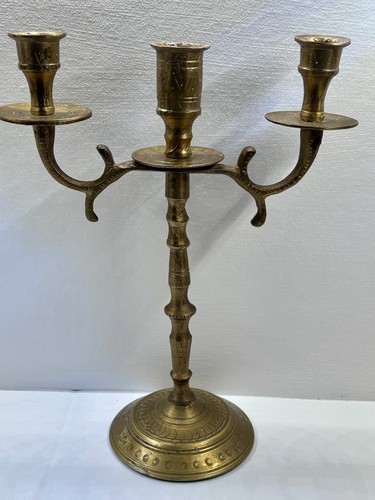 Chandelier vintage laiton - en,