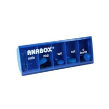 Pilulier Anabox journalier ANABOX bleu