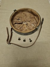 Intérieur de casque Allemand WW2,taille 62 + 1 jugulaire datée 1943 + 3 Rivets