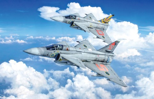 Italeri 2785 saab aj - /,
