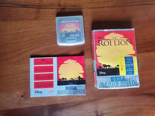 Roi lion game gear - roi,