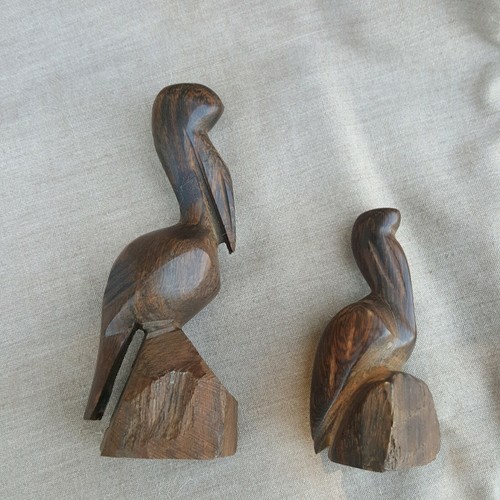Vintage pelicans set hand - pelicans,