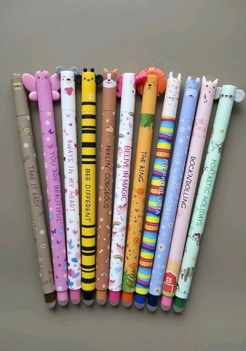 Lot stylos gel effaçables - lot,