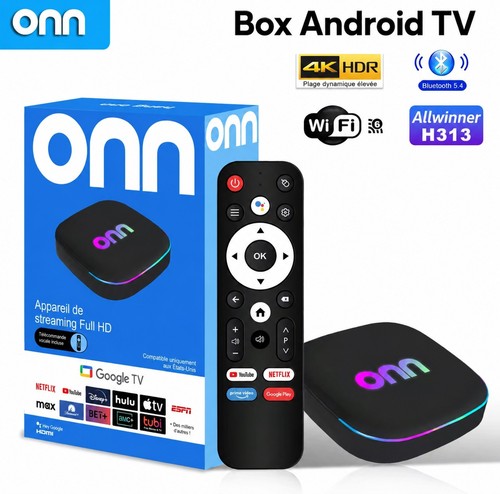 Boîtier smart android 13 - tv,