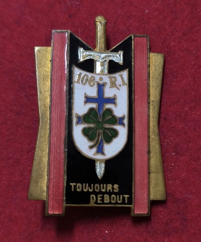 Insigne infanterie 110 - infanterie, "