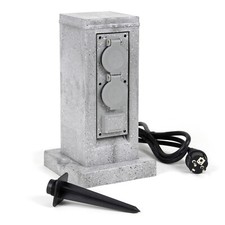 Prise de jardin quadruple