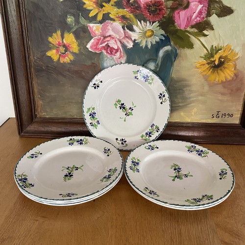 Assiettes plates moulin des - assiettes,