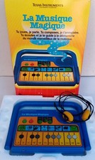 Jeu Électronique La Musique Magique 1986 Texas Instruments Testé Complet
