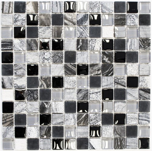 Mosaïque translucide verre