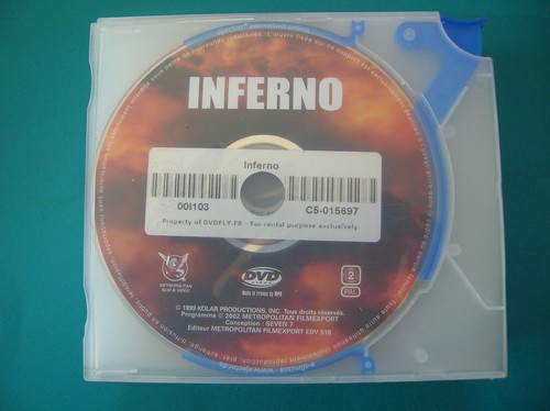 Dvd boitier slim - , inferno