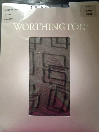Worthington hosiery geo sheer - hosiery,