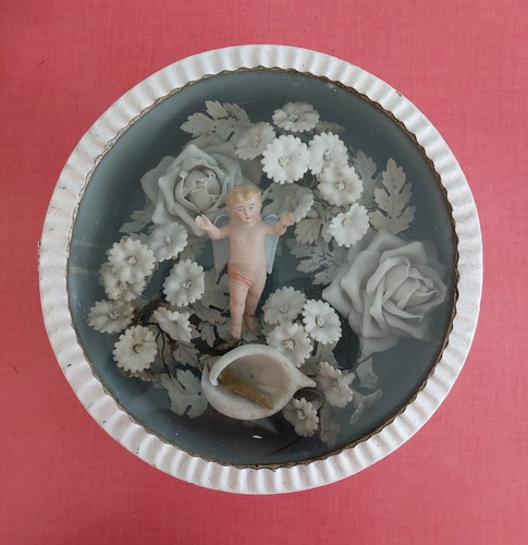 Ange biscuit porcelaine xix - biscuit, en