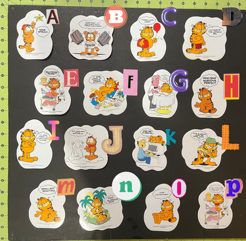 Vintage garfield - xl,