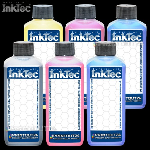 6x250ml inktec encre - 6x250ml,