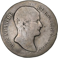 [#1201088] Francia, 5 Francs, Napoléon I, An 12, Toulouse, Plata, BC+, KM:659.10