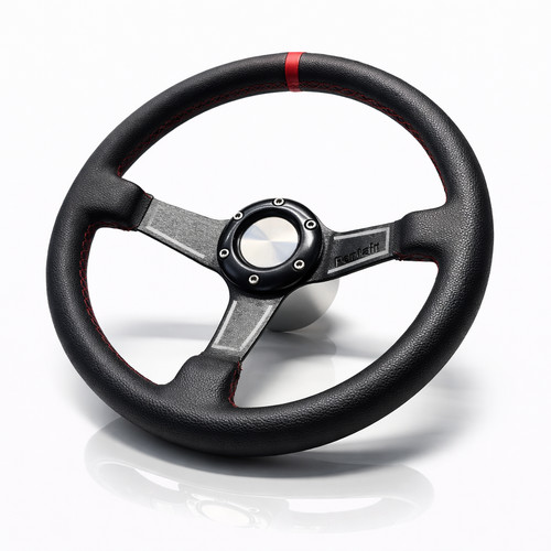 Volant bateau cuir noir - de, en